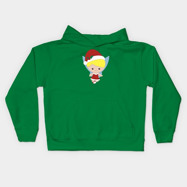 Ms Tink Xmas Kids Hoodie by gravelskies